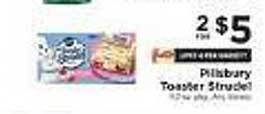 ShopRite Pillsbury toaster strudel offer