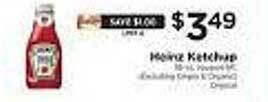 ShopRite Heinz ketchup offer