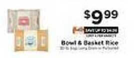 ShopRite Bowl & basket rice offer