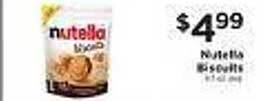 ShopRite Nutella biscuits offer