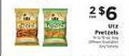 ShopRite Utz pretzels offer
