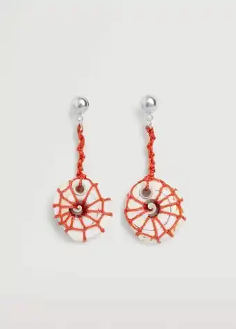 Mango Shell pendant earrings offer