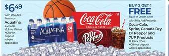 Rite Aid Aquafina offer