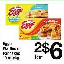 ACME Eggo waffles or pancakes offer