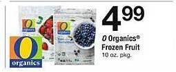ACME O organics frozen fruit offer