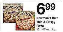 ACME Newman's own thin & crispy pizza offer