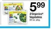 ACME O organics vegetables offer