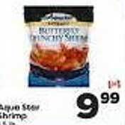 Weis Markets Aqua star shrimp offer