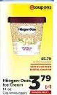 Weis Markets Häagen-dazs ice cream offer