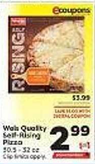 Weis Markets Weis quality self-rising pizza offer