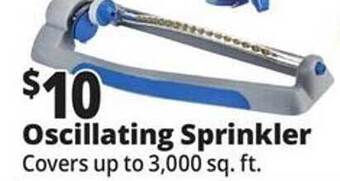 Ocean State Job Lot Oscillating sprinkler offer