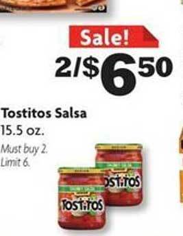 Family Dollar Tostitos salsa offer
