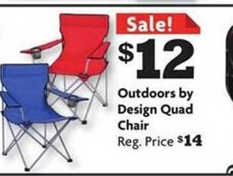 Family Dollar Outdoors by design quad chair offer