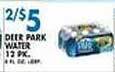 Associated Deer park water offer