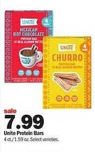 Meijer Unite protein bars offer