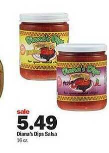 Meijer Diana's dips salsa offer