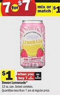 Meijer Swoon lemonade offer