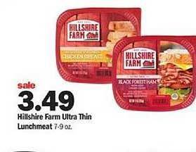 Meijer Hillshire farm ultra thin lunchmeat offer