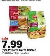 Meijer Tyson prepared frozen chicken offer