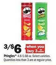 Meijer Pringles offer