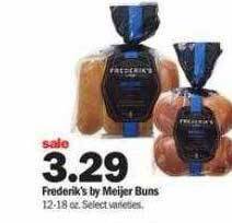 Meijer Frederik's by meijer buns offer