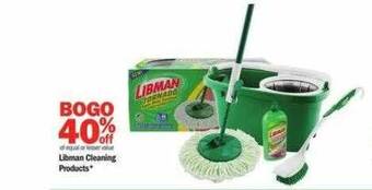 Meijer Libman cleaning products offer