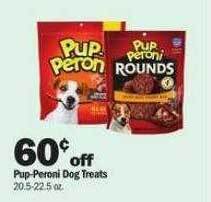 Meijer Pup-peroni dog treats offer