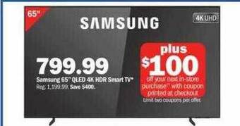 Meijer Samsung 65 offer