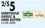 Met Foodmarkets Kerrygold garlic & herb butter offer