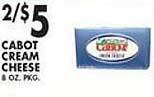 Met Foodmarkets Cabot cream cheese offer