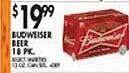 Met Foodmarkets Budweiser beer offer
