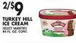 Met Foodmarkets Turkey hill ice cream offer