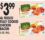 Met Foodmarkets Al fresco fully cooked chicken bacon offer