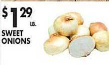 Met Foodmarkets Sweet onions offer