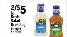 Met Foodmarkets Kraft salad dressing offer