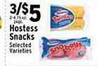 Hostess snacks