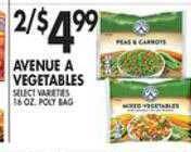 Met Foodmarkets Avenue a vegetables offer