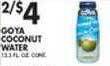 Met Foodmarkets Goya coconut water offer