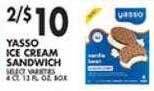 Met Foodmarkets Yasso ice cream sandwich offer
