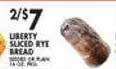 Met Foodmarkets Liberty sliced rye bread offer