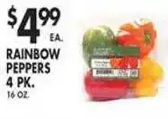 Met Foodmarkets Rainbow peppers offer