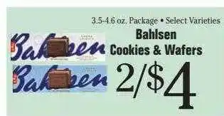 Bahlsen cookies & wafers