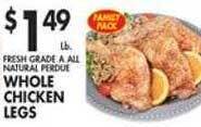 Met Foodmarkets Whole chicken legs offer