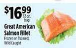 Pioneer Supermarkets Great american salmon fillet offer