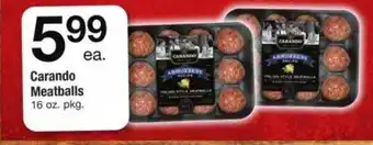Safeway Carando meatballs offer