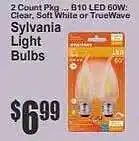 Super Fresh Sylvania light bulbs offer