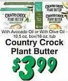 Trade Fair Supermarket Country crock plant butter offer