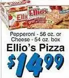 Ellio's pizza