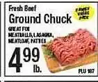 Western Beef Fresh beef ground chuck offer