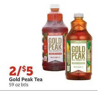 Fareway Gold peak tea offer